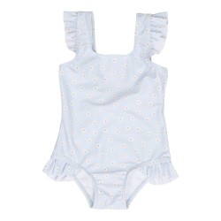 Детски Цял Бански Костюм, Daisies Blue - 98/104
