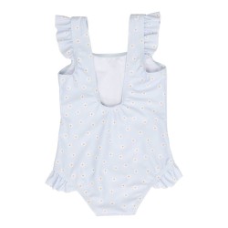 Детски Цял Бански Костюм, Daisies Blue - 98/104