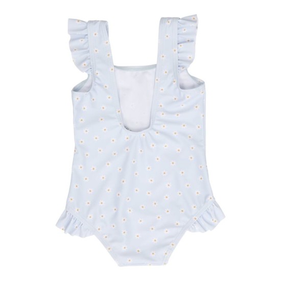Детски Цял Бански Костюм, Daisies Blue - 98/104
