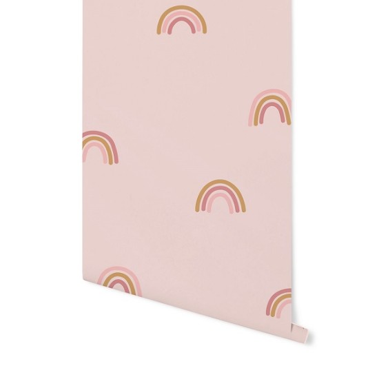 Тапет за Детска Стая Little Rainbows Pink