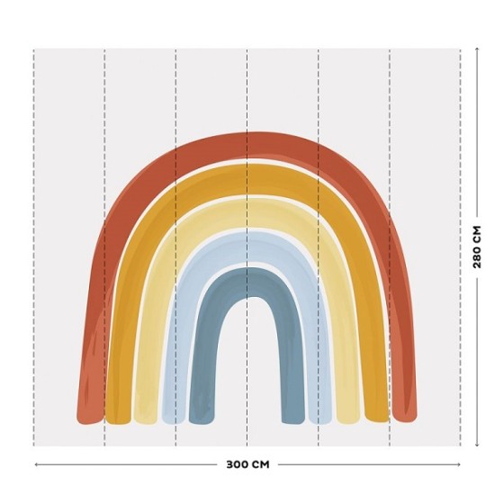 Тапет за Детска Стая Rainbow Pure and Nature
