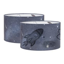 Абажур Silhouette Space Blue Little dutch