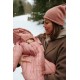 Плетена Шапка Elodie, Rosy Bow 0 - 6 Месеца