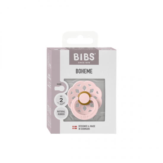 1 бр. Биберон BIBS Boheme, Blossom, 6-18 месеца