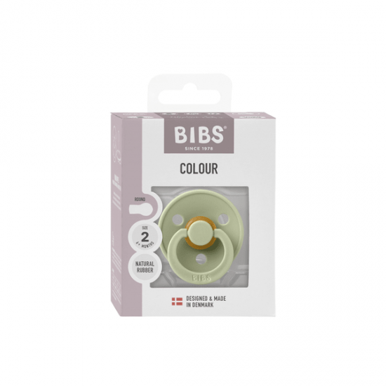 1 бр. Биберон BIBS Colour, Sage, 6-18 месеца