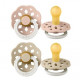 2 бр. Биберони BIBS Boheme Glow, Blush/Vanilla, 6-18 месеца