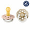 2 бр. Биберони BIBS Boheme Glow, Blush/Vanilla, 0-6 месеца