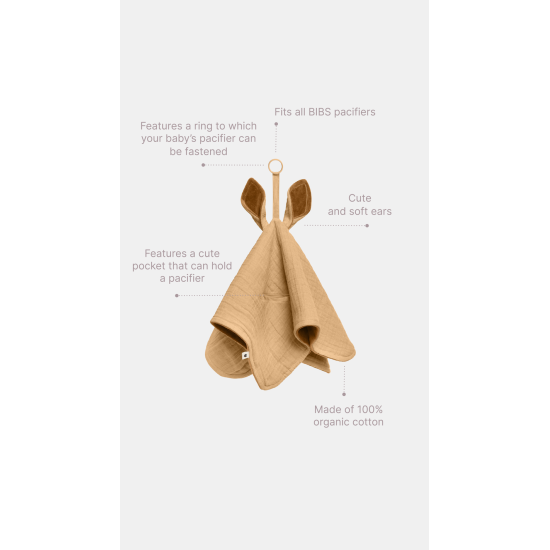 Дуду за Гушане BIBS Kangaroo Ivory