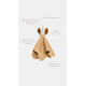 Дуду за Гушане BIBS Kangaroo Ivory