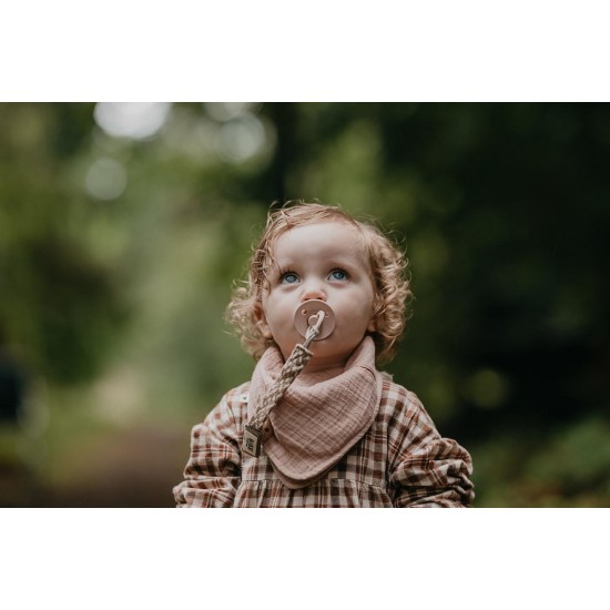 BIBS Клипс за залъгалка Blush/Ivory