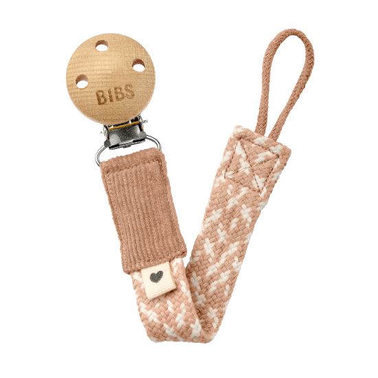 BIBS Клипс за залъгалка Blush/Ivory