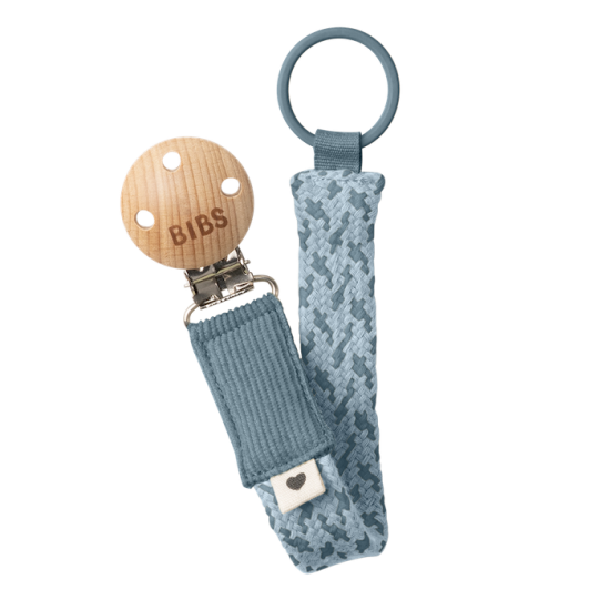BIBS Клипс за залъгалка Petrol/Baby Blue