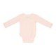 Рипсено Боди с дълъг ръкав Прегърни ме Pink 74-80