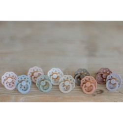 2 бр. Биберони BIBS Boheme, Cloud/Blush, 0-6 месеца 