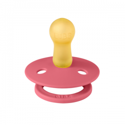 2 бр. Биберони BIBS COLOUR, Coral/Ruby, 0-6 месеца