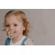 2 бр. Биберони BIBS COLOUR, Анатомични Ivory/Blush, 6-18 месеца