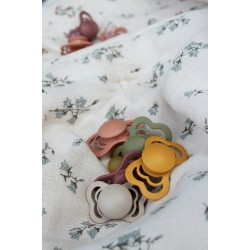2 бр. Биберони BIBS Couture, Каучук, Ivory/Sage, 6-18 месеца	