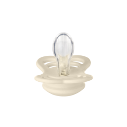 2 бр. Силиконови Биберони BIBS Supreme, Ivory/Sage, 0-6 месеца