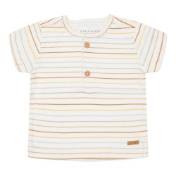 Блуза с Къс Ръкав Vintage Sunny Stripes 62