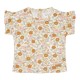 Блуза с Къс Ръкав и Къдрички Vintage Little Flowers 74
