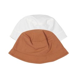 Двустранна Шапка за Слънце Orange / White, размер 2