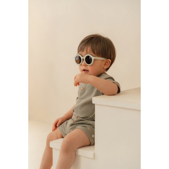 Къси Рипсени Панталони Little Goose Olive 50-56