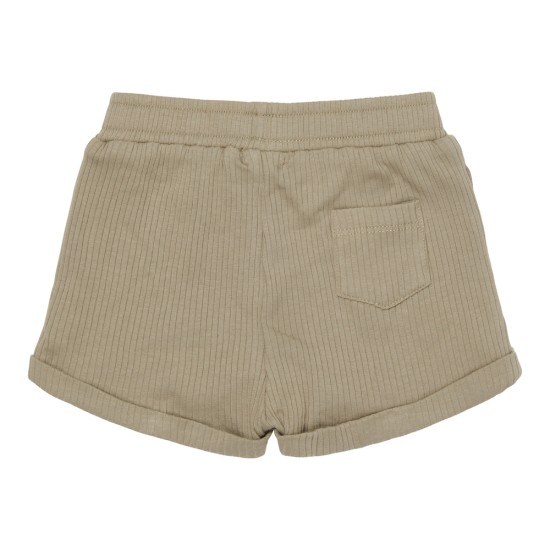 Къси Рипсени Панталони Little Goose Olive 68