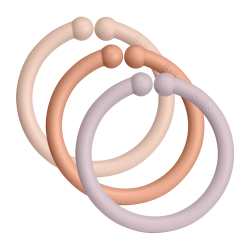 Рингове за Закачане Blush/Peach/Dusky Lilac BIBS