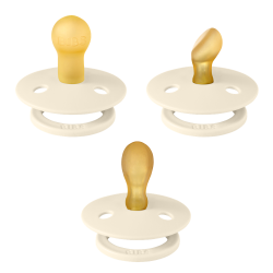 Сет 3 Биберона COLOUR Ivory BIBS