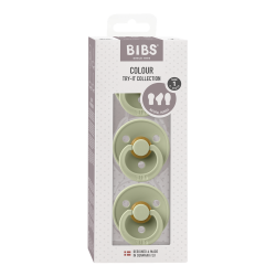 Сет 3 Биберона COLOUR Sage BIBS