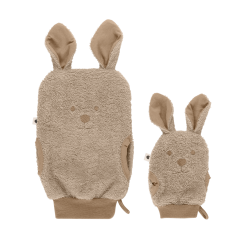 Сет Хавлиени Ръкавички за Баня Kangaroo Vanilla BIBS