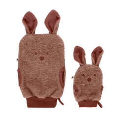 Сет Хавлиени Ръкавички за Баня Kangaroo Woodchuck BIBS