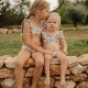 Бански от 2 Части Vintage Little Flowers - 62/68