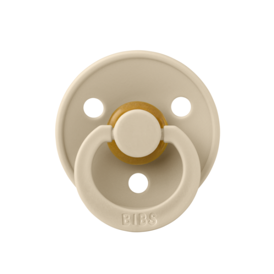 2 бр. Биберони BIBS COLOUR Vanilla/Iron 0-6 месеца