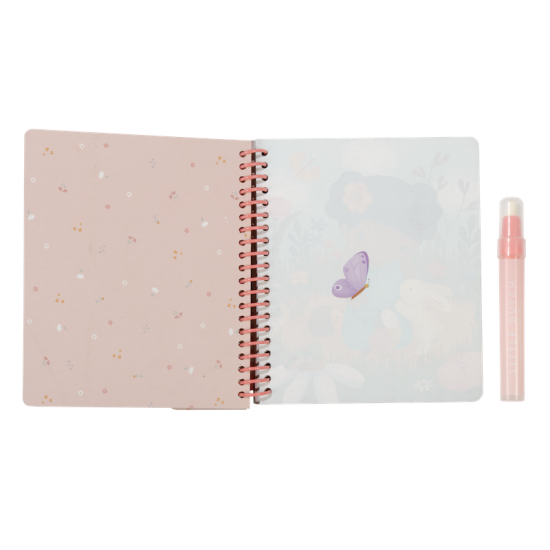 Книжка за Оцветяване с Вода Rosa