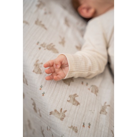 Бебешка Пелена 120 х 120 cm Baby Bunny