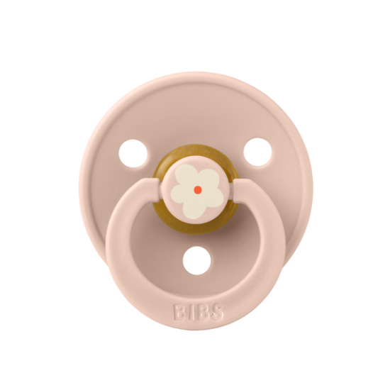 2 бр. Биберони BIBS Studio COLOUR Jasmine, Blush Mix, 0-6 месеца