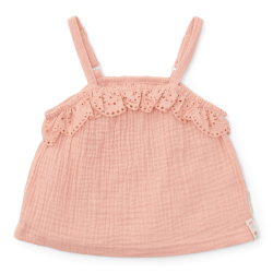 Муселинов Топ Flower Pink 86