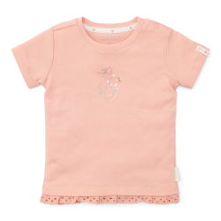 Тениска с Къс Ръкав Flower Pink 80