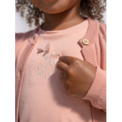 Тениска с Къс Ръкав Flower Pink 80