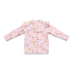 Бебешки Бански, Тениска с Дълъг Ръкав Coral Sea Pink - 62/68