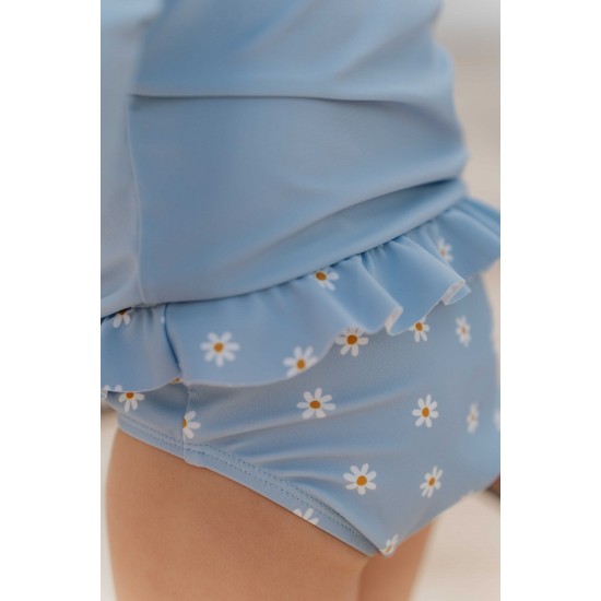 Бебешки Бански, Долна Част Daisies Blue - 62/68 НОВ