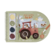 Книжка за Оцветяване с Боички Little Farm 