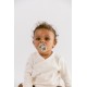 2 бр. Биберони BIBS Liberty COLOUR Bobo Ivory, 6-18 месеца