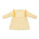 Бебешка Карирана Рокля с Дълъг Ръкав Warm Yellow 44