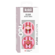 2 бр. Биберони BIBS Studio COLOUR Block, Baby Pink Coral Mix, 0-6 месеца
