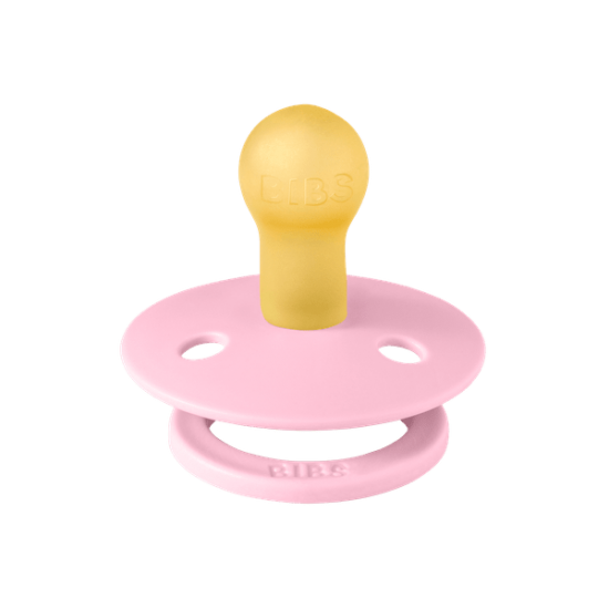 2 бр. Биберони BIBS Studio COLOUR Block, Baby Pink Coral Mix, 0-6 месеца