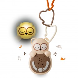 Играчка с Успокояващи Звуци за Път Sweet Dreamz On the Go™ - Owl Brown