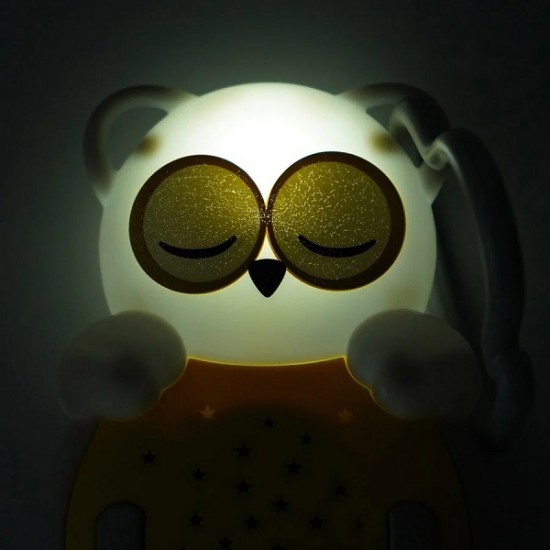 Играчка с Успокояващи Звуци за Път Sweet Dreamz On the Go™ - Owl Grey