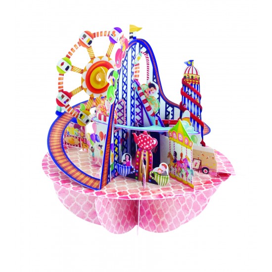 Картичка POP UP Pirouettes Fairground